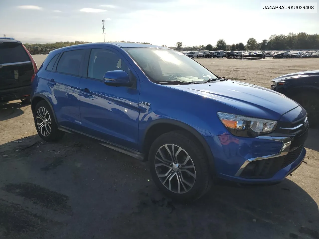 2019 Mitsubishi Outlander Sport Es VIN: JA4AP3AU9KU029408 Lot: 73321964