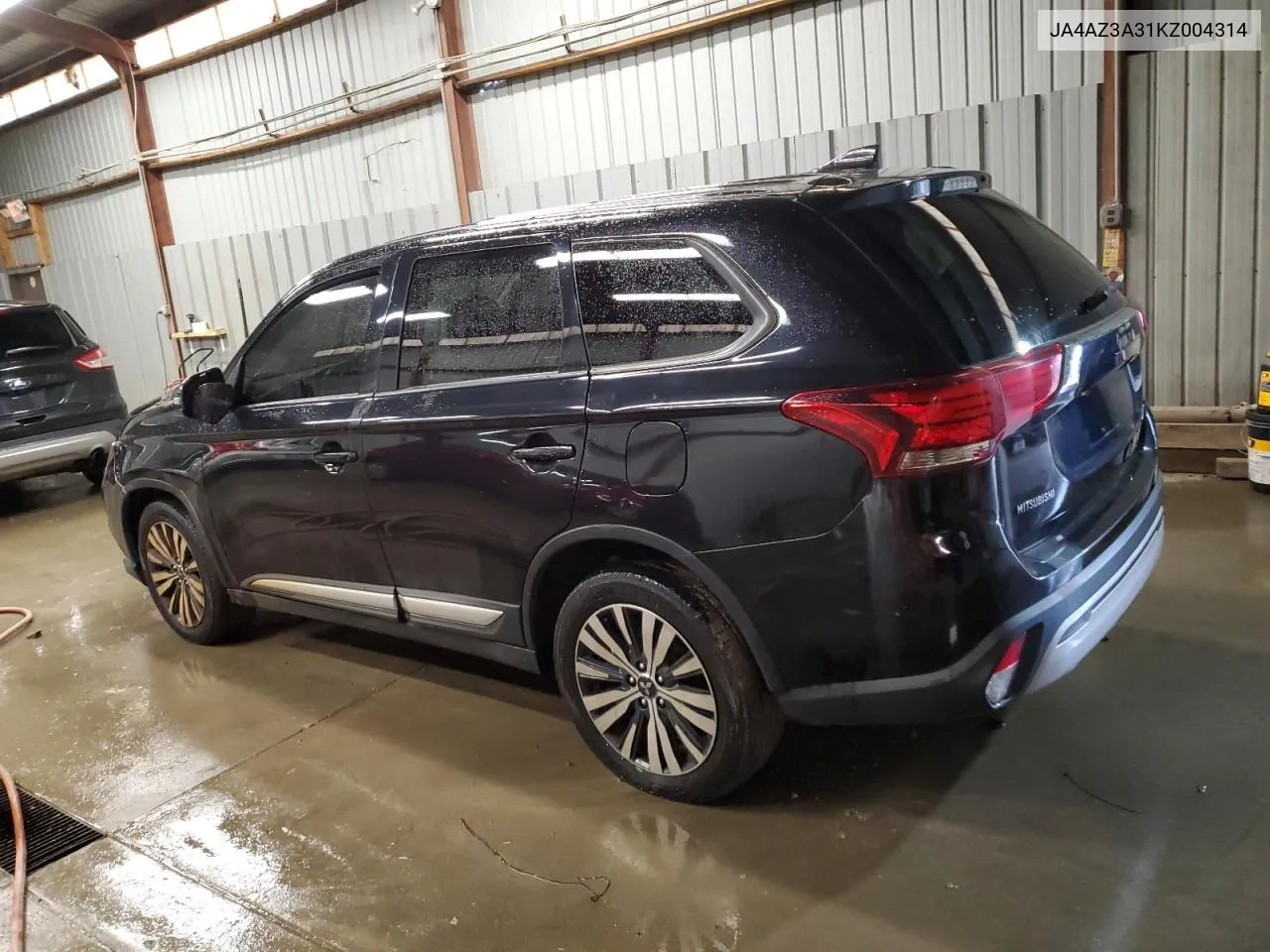 2019 Mitsubishi Outlander Se VIN: JA4AZ3A31KZ004314 Lot: 73405764