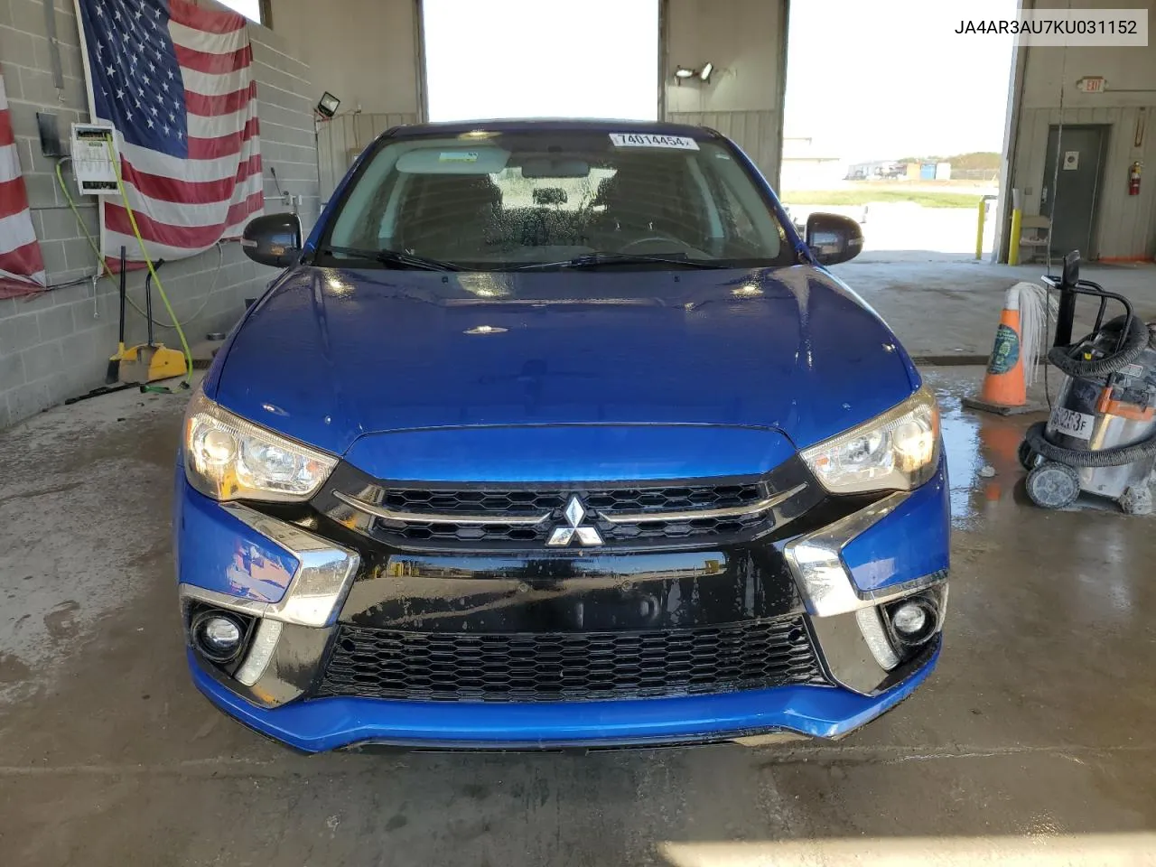 2019 Mitsubishi Outlander Sport Es VIN: JA4AR3AU7KU031152 Lot: 74014454