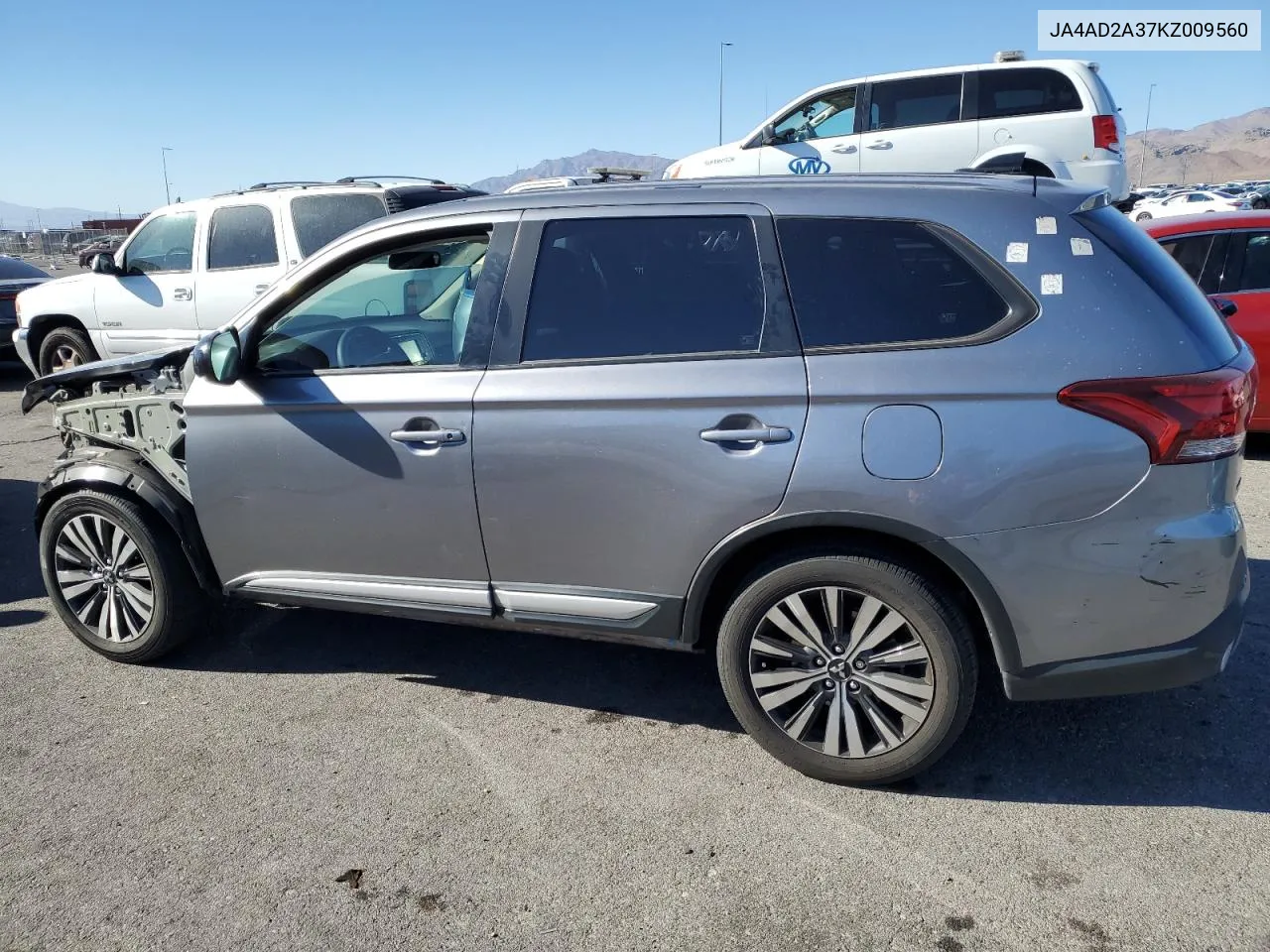 2019 Mitsubishi Outlander Es VIN: JA4AD2A37KZ009560 Lot: 75521224