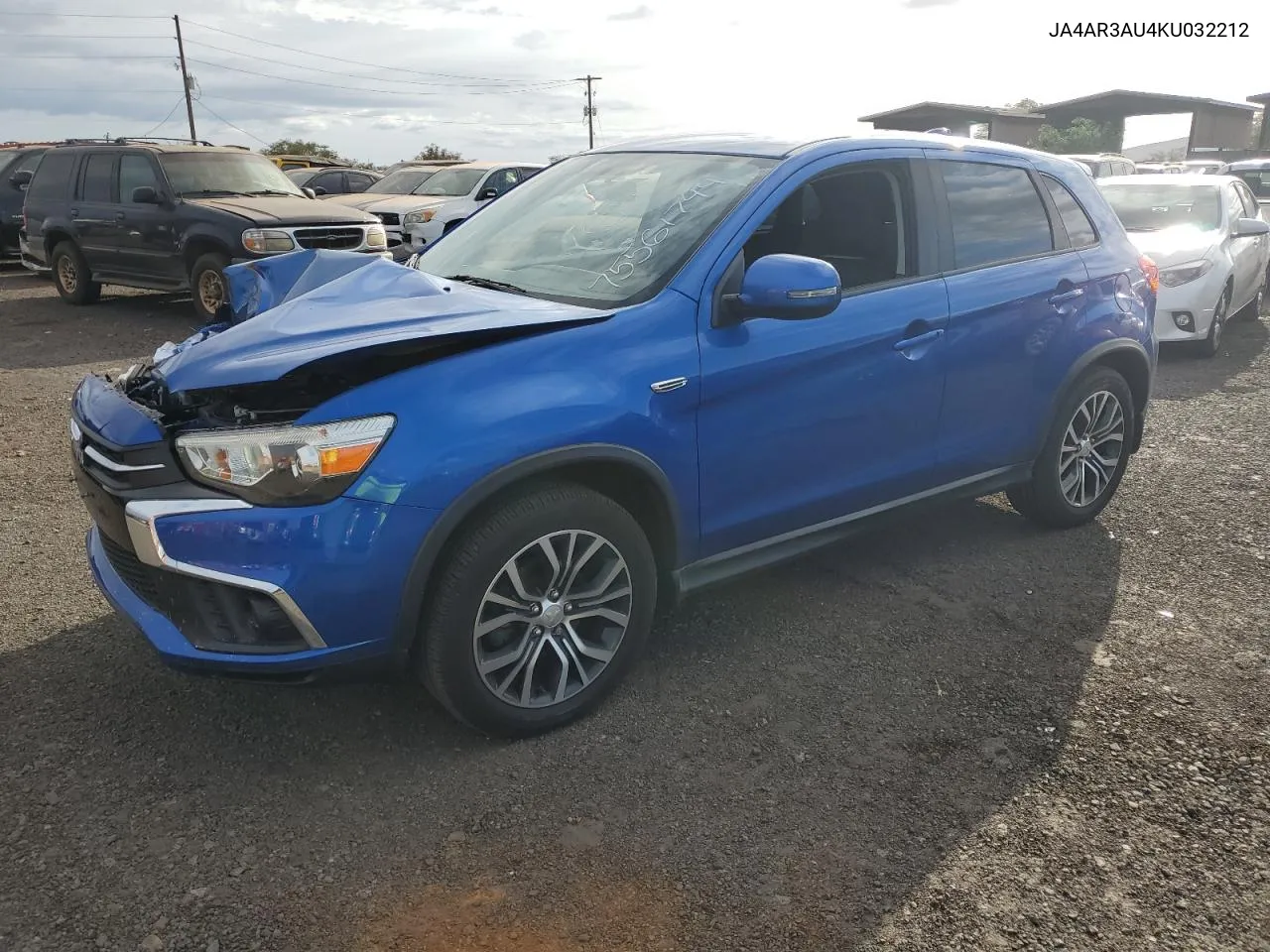 2019 Mitsubishi Outlander Sport Es VIN: JA4AR3AU4KU032212 Lot: 75561744