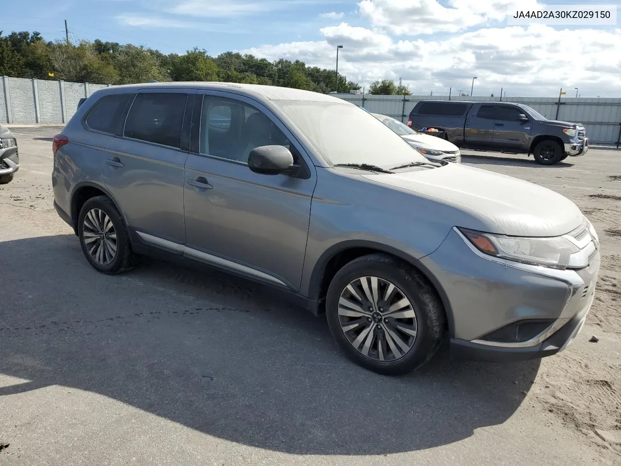 2019 Mitsubishi Outlander Es VIN: JA4AD2A30KZ029150 Lot: 76194374