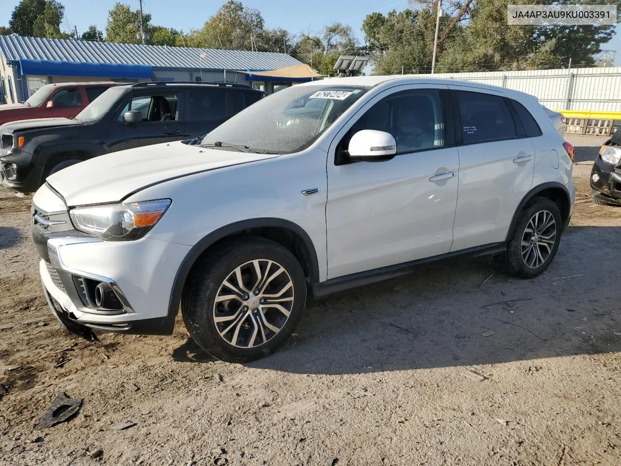 2019 Mitsubishi Outlander Sport Es VIN: JA4AP3AU9KU003391 Lot: 76278404