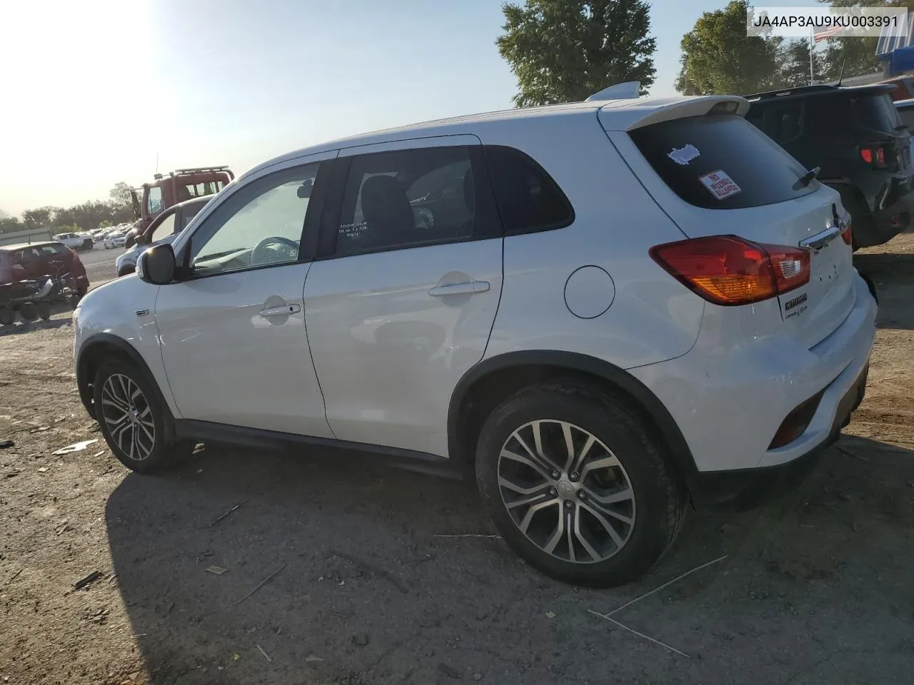 2019 Mitsubishi Outlander Sport Es VIN: JA4AP3AU9KU003391 Lot: 76278404