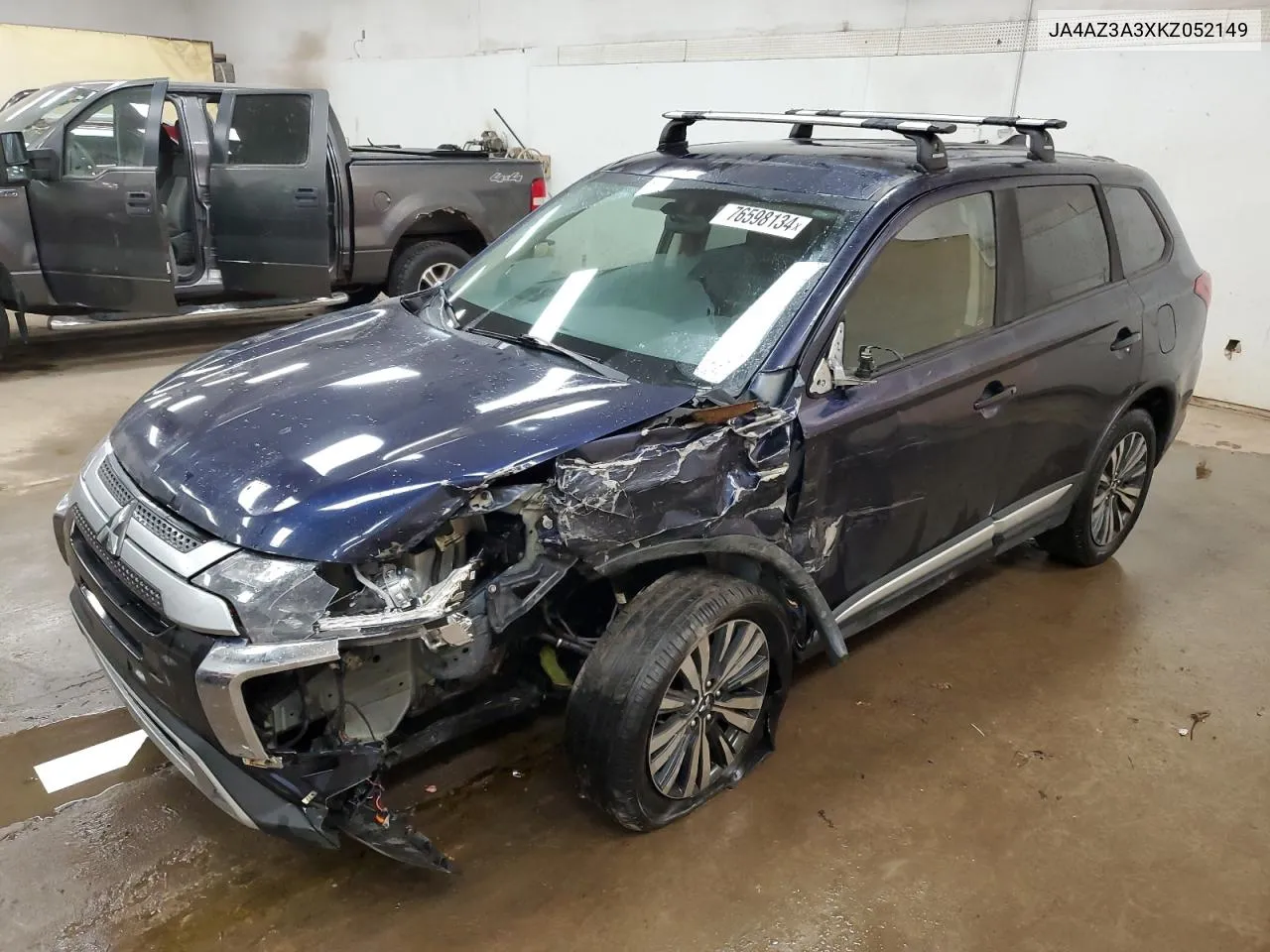 2019 Mitsubishi Outlander Se VIN: JA4AZ3A3XKZ052149 Lot: 76598134