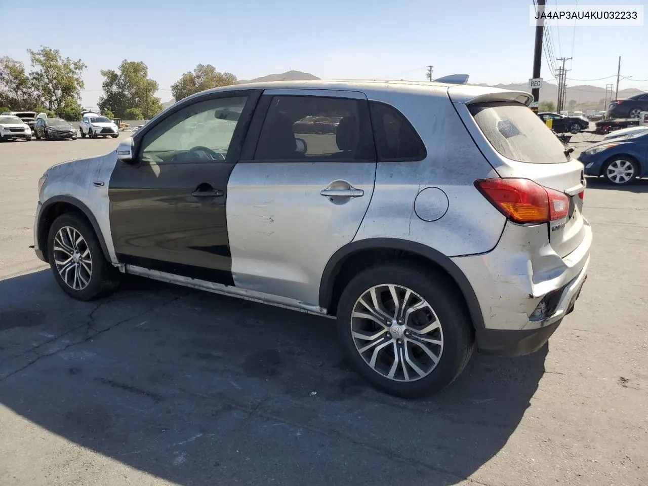 2019 Mitsubishi Outlander Sport Es VIN: JA4AP3AU4KU032233 Lot: 76780664