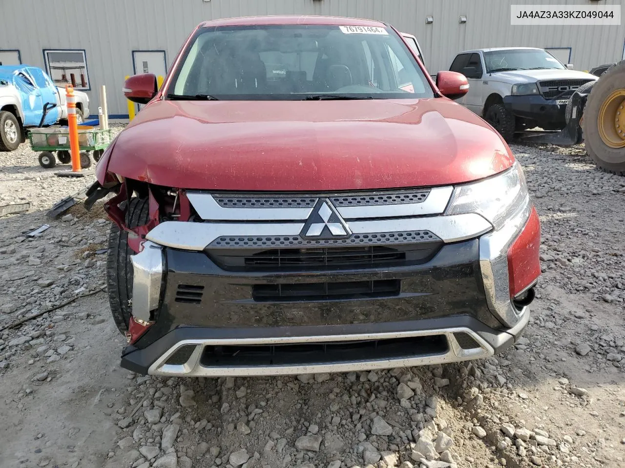 2019 Mitsubishi Outlander Se VIN: JA4AZ3A33KZ049044 Lot: 76791464