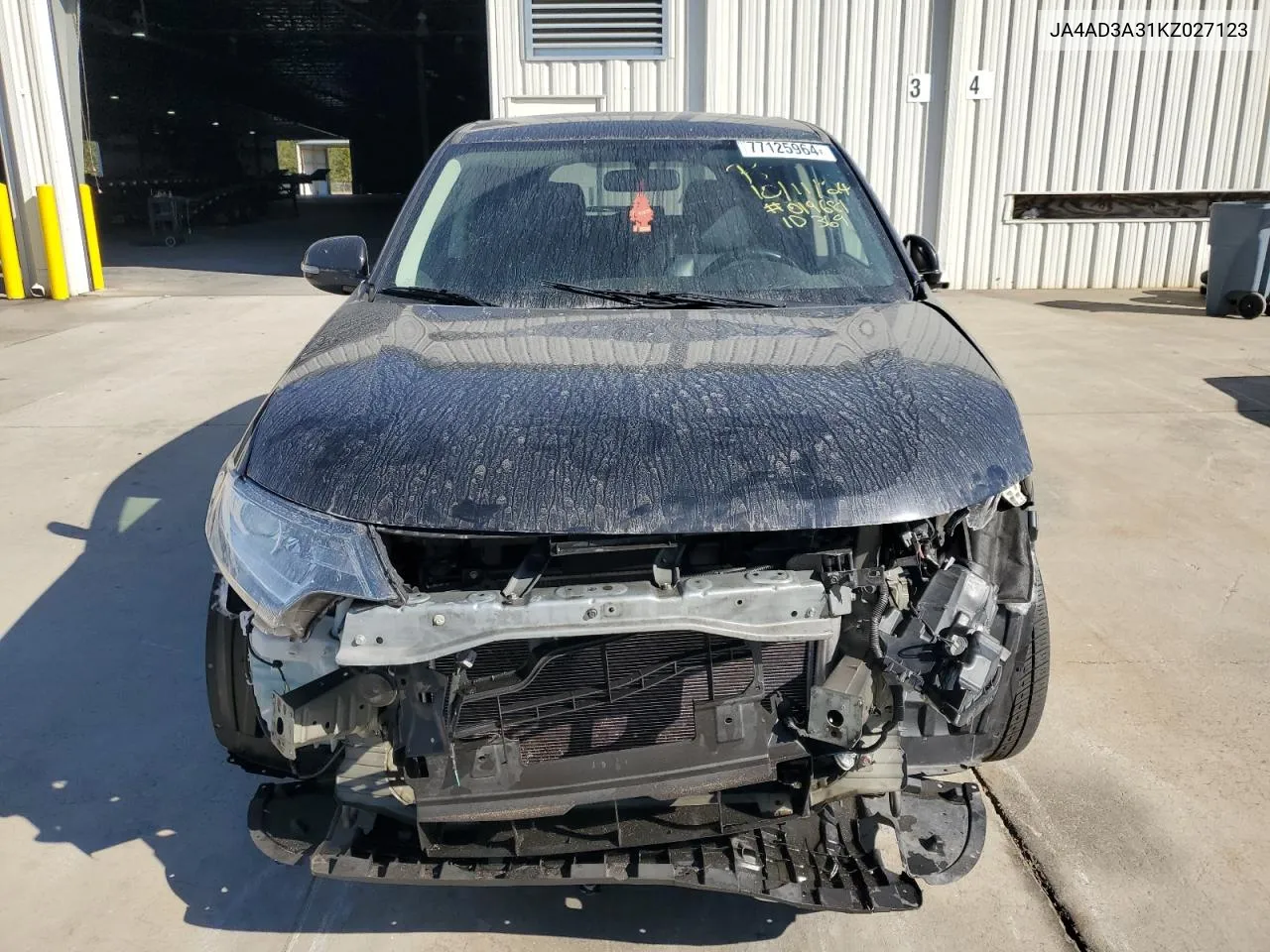 2019 Mitsubishi Outlander Se VIN: JA4AD3A31KZ027123 Lot: 77125964