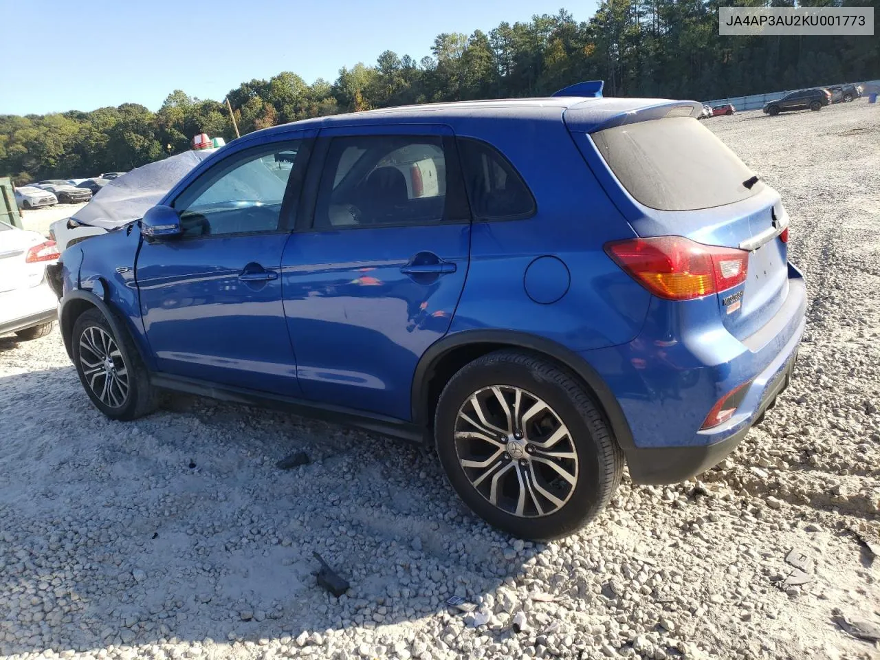 2019 Mitsubishi Outlander Sport Es VIN: JA4AP3AU2KU001773 Lot: 77138324