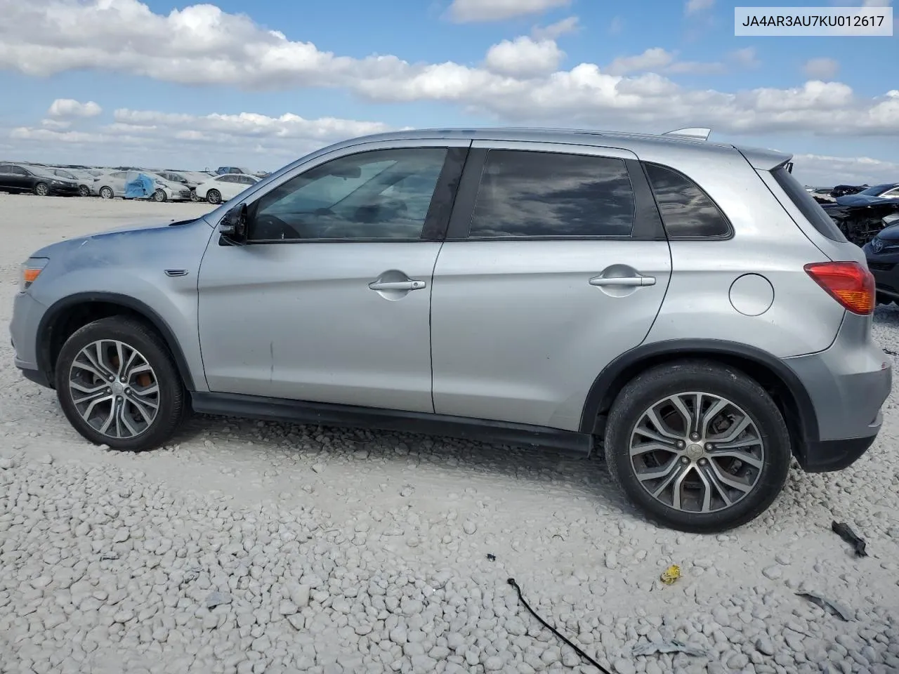 2019 Mitsubishi Outlander Sport Es VIN: JA4AR3AU7KU012617 Lot: 77868054