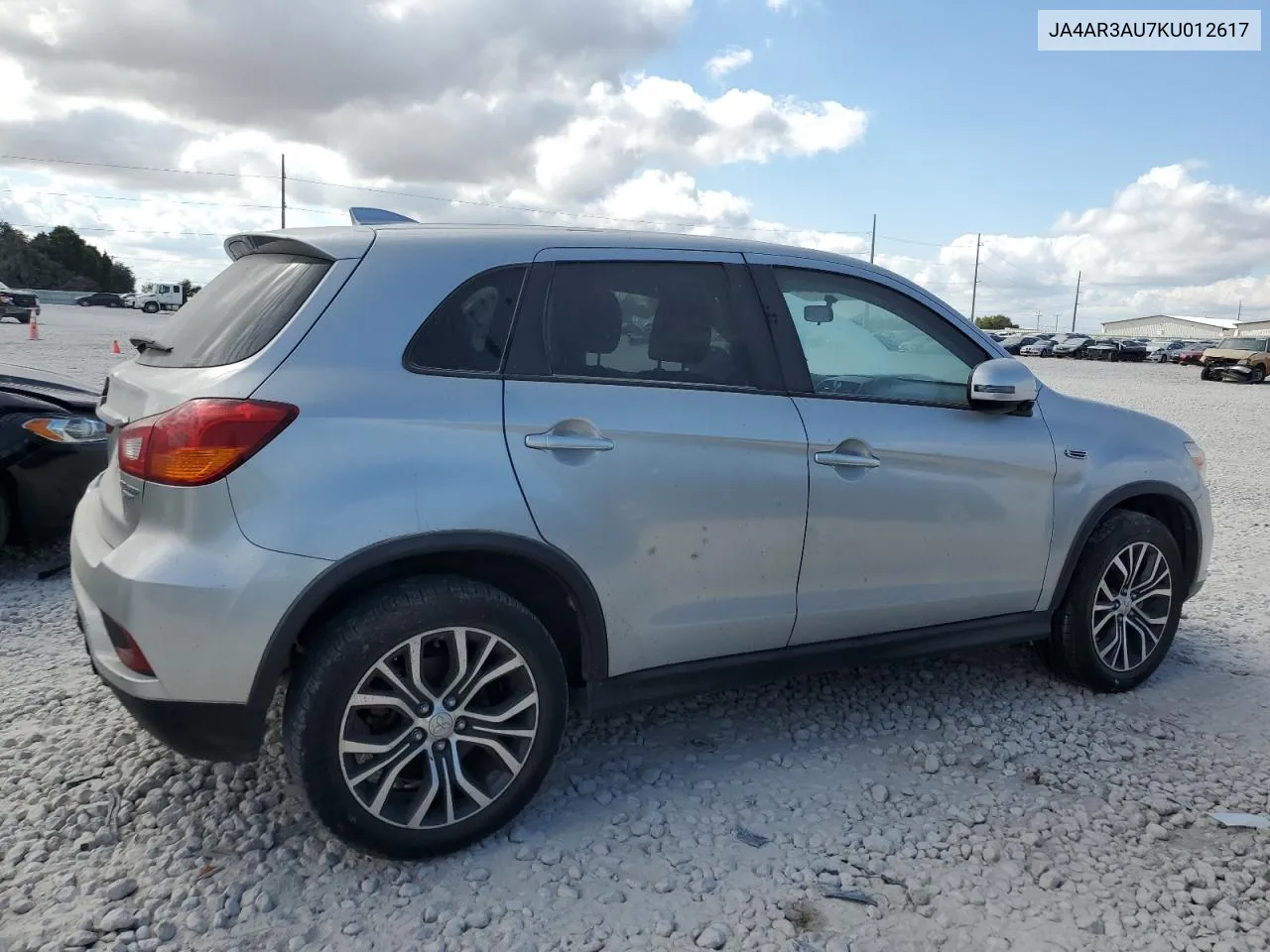 2019 Mitsubishi Outlander Sport Es VIN: JA4AR3AU7KU012617 Lot: 77868054