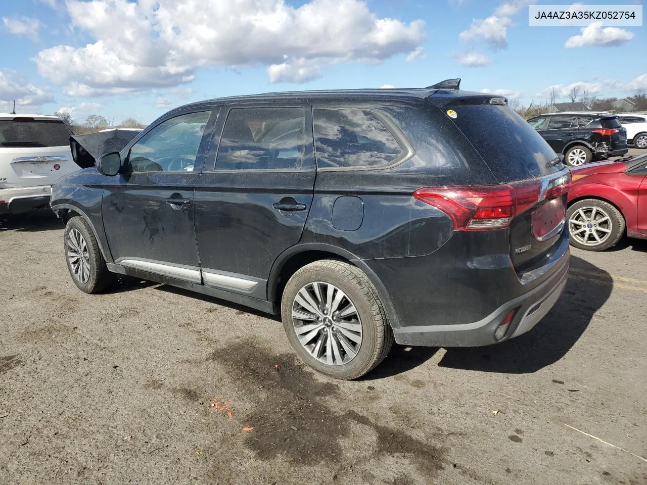 2019 Mitsubishi Outlander Se VIN: JA4AZ3A35KZ052754 Lot: 78929794