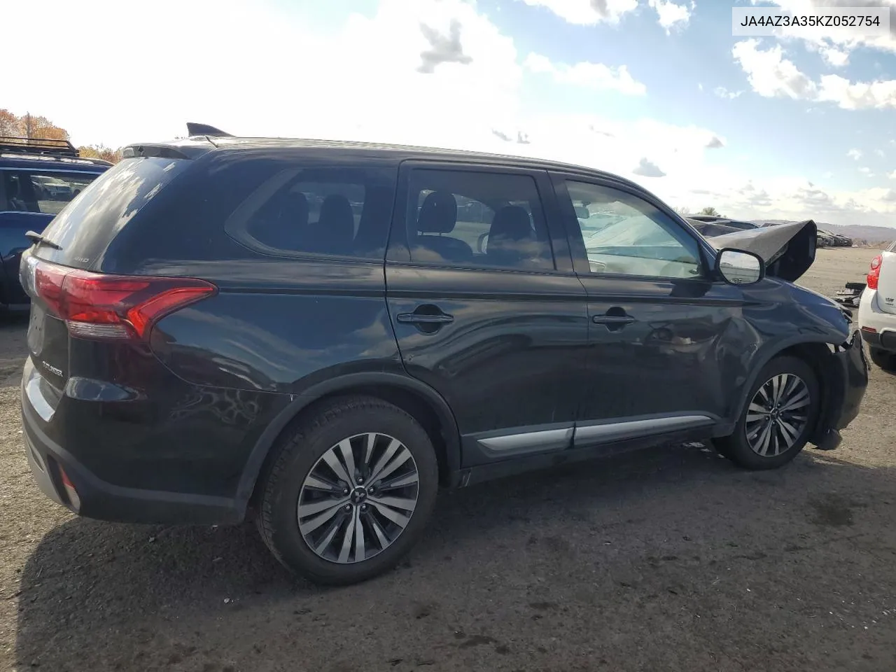 2019 Mitsubishi Outlander Se VIN: JA4AZ3A35KZ052754 Lot: 78929794