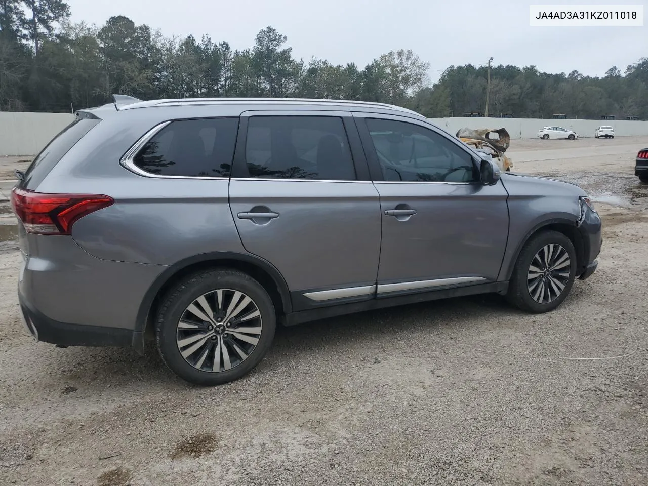 2019 Mitsubishi Outlander Se VIN: JA4AD3A31KZ011018 Lot: 80510694