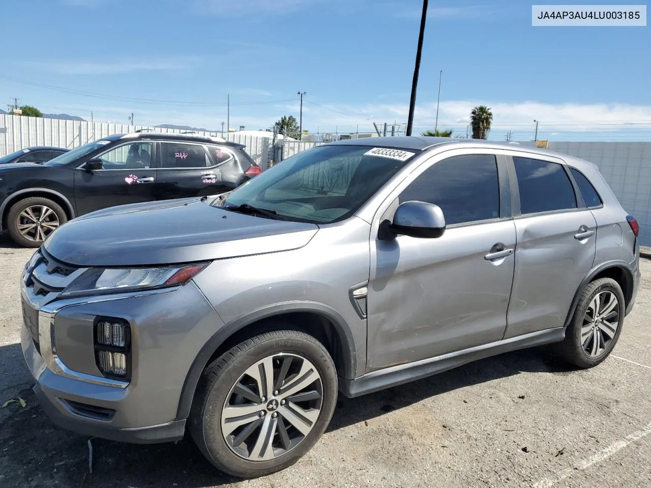 2020 Mitsubishi Outlander Sport Es VIN: JA4AP3AU4LU003185 Lot: 48333334