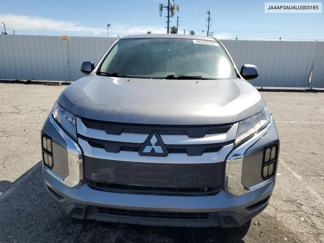 2020 Mitsubishi Outlander Sport Es VIN: JA4AP3AU4LU003185 Lot: 48333334