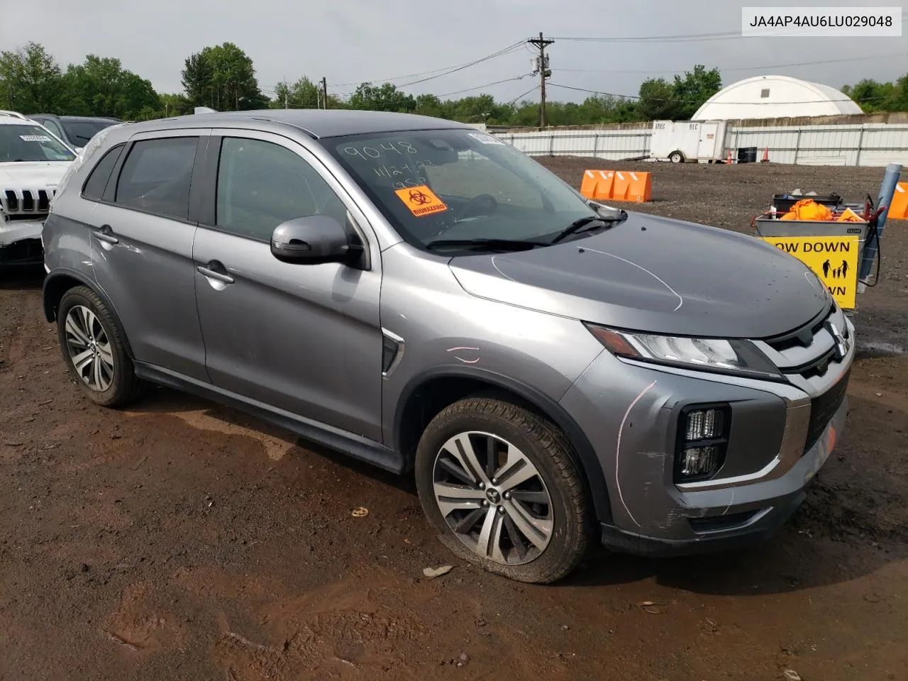 2020 Mitsubishi Outlander Sport Se VIN: JA4AP4AU6LU029048 Lot: 50359154