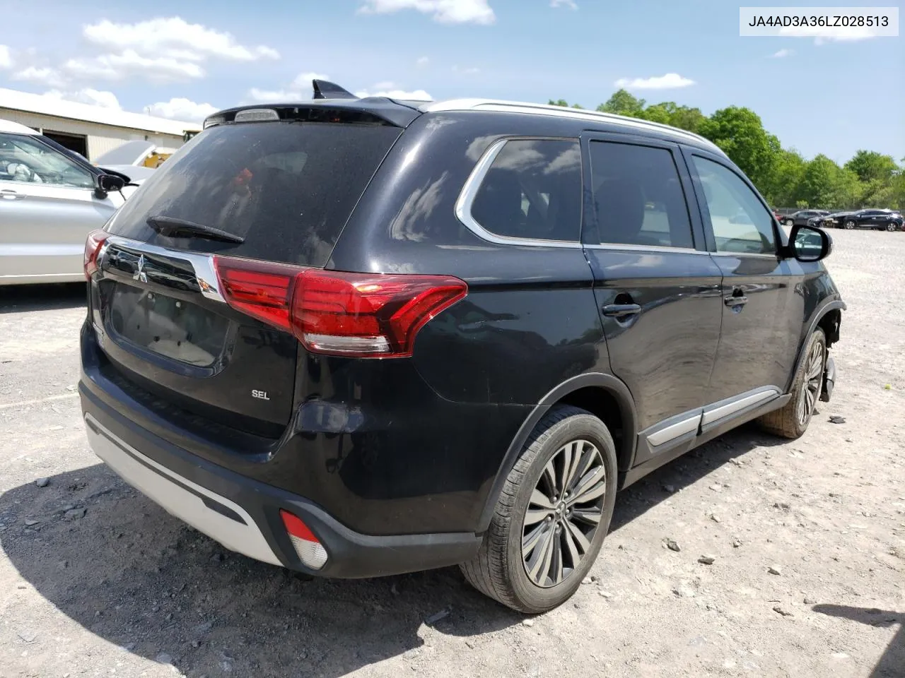 2020 Mitsubishi Outlander Se VIN: JA4AD3A36LZ028513 Lot: 52863024