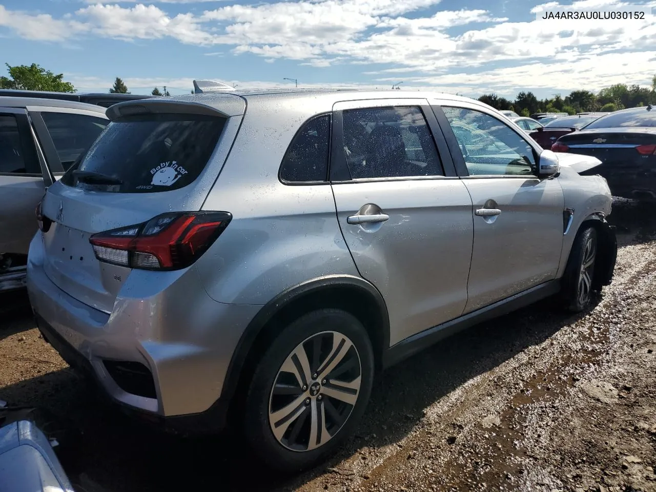 2020 Mitsubishi Outlander Sport Es VIN: JA4AR3AU0LU030152 Lot: 54015194