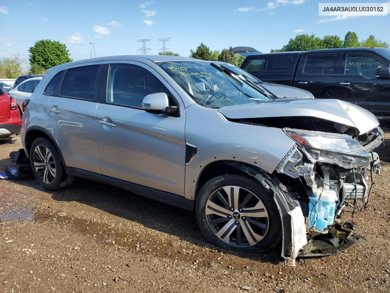 2020 Mitsubishi Outlander Sport Es VIN: JA4AR3AU0LU030152 Lot: 54015194