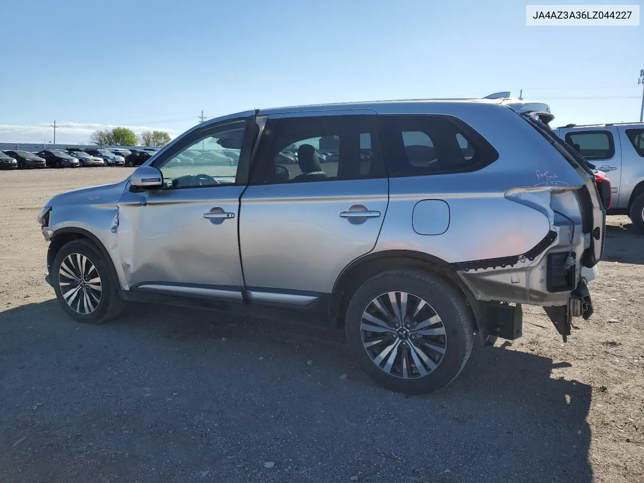 2020 Mitsubishi Outlander Se VIN: JA4AZ3A36LZ044227 Lot: 54086974