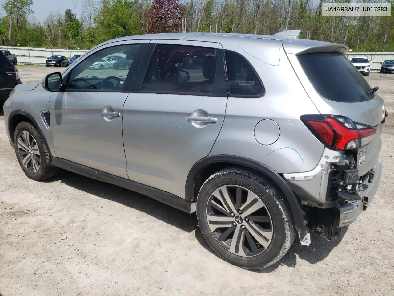 2020 Mitsubishi Outlander Sport Es VIN: JA4AR3AU7LU017883 Lot: 54596444