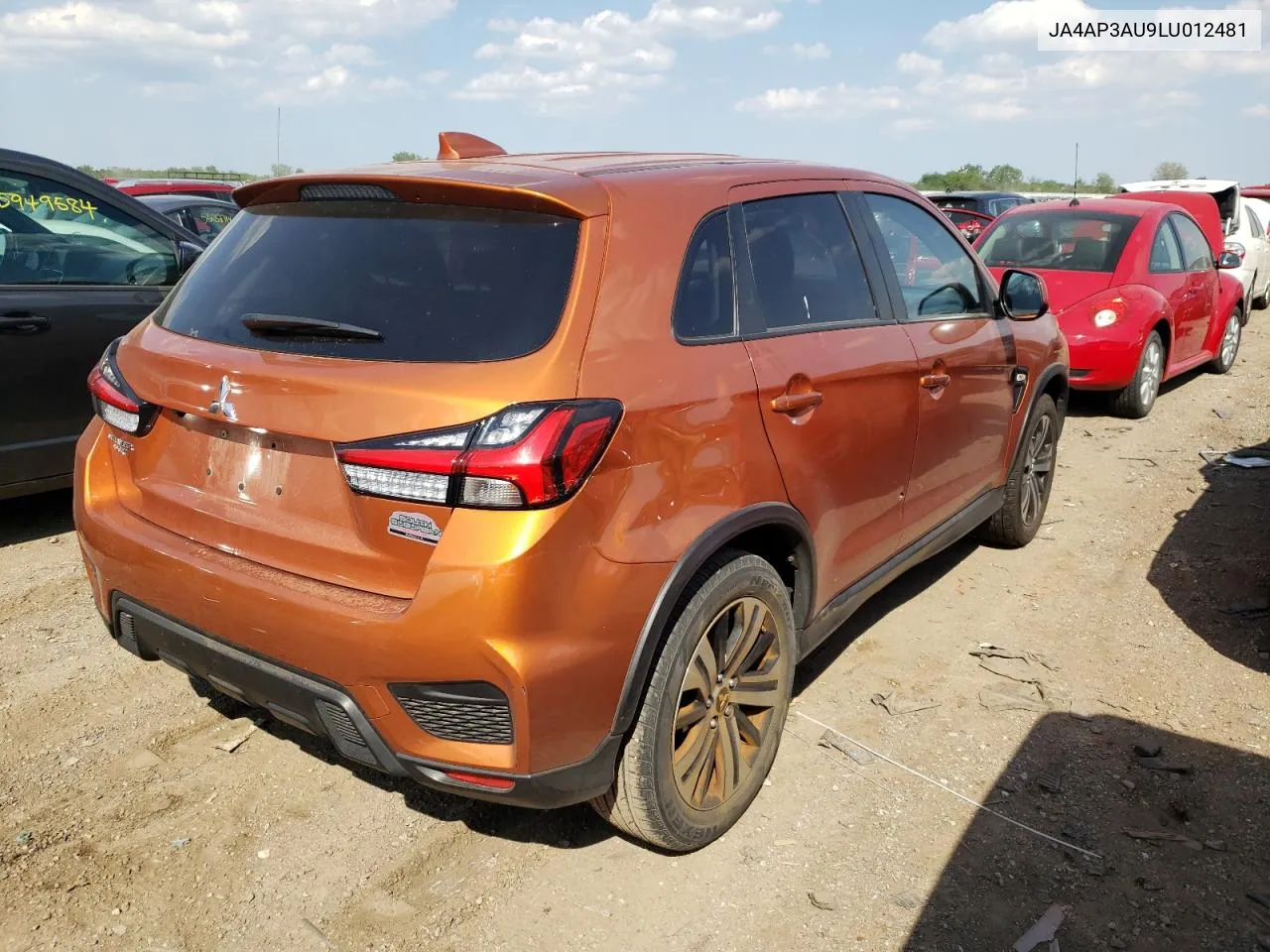 JA4AP3AU9LU012481 2020 Mitsubishi Outlander Sport Es