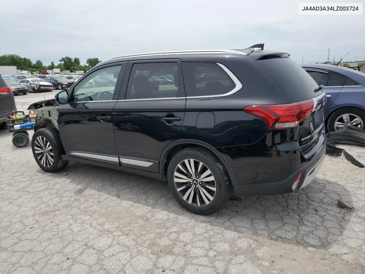 2020 Mitsubishi Outlander Se VIN: JA4AD3A34LZ003724 Lot: 56123934