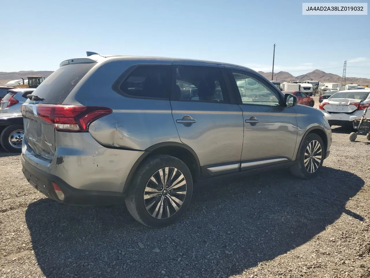 2020 Mitsubishi Outlander Es VIN: JA4AD2A38LZ019032 Lot: 58268294