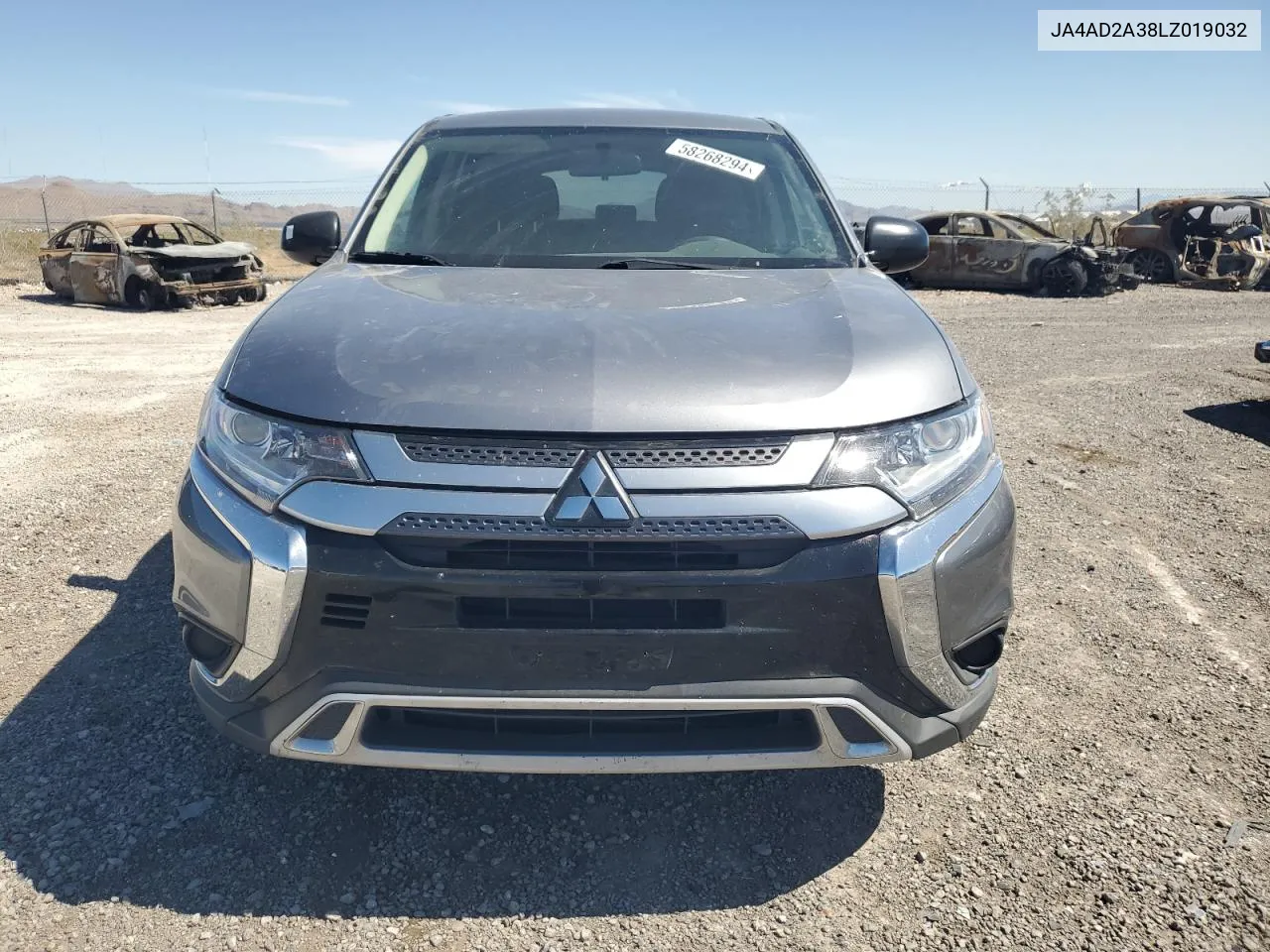 2020 Mitsubishi Outlander Es VIN: JA4AD2A38LZ019032 Lot: 58268294