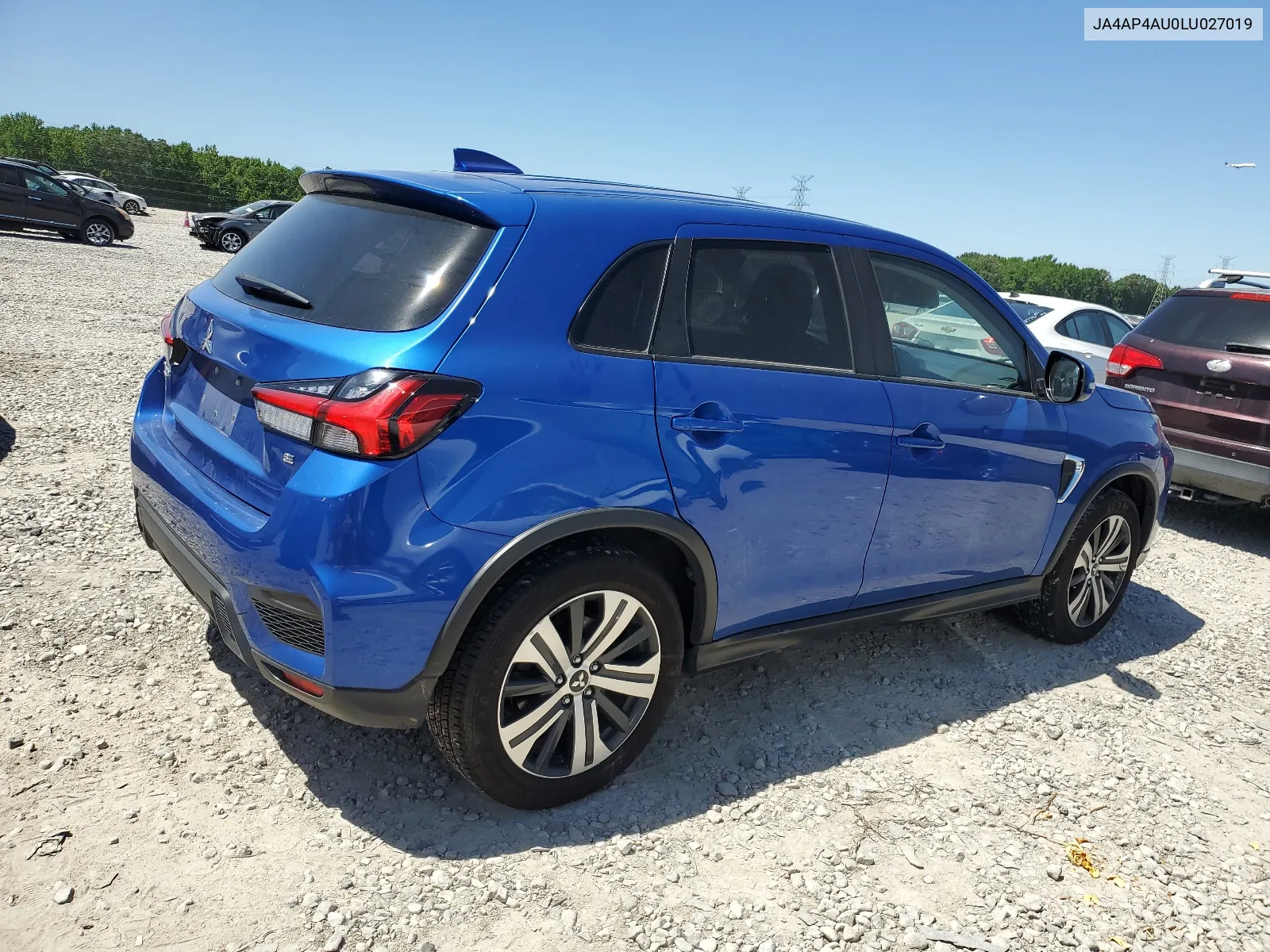 2020 Mitsubishi Outlander Sport Se VIN: JA4AP4AU0LU027019 Lot: 58295494