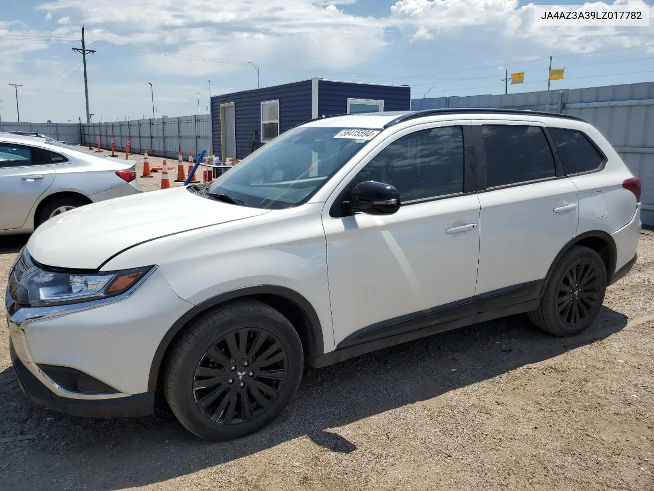 2020 Mitsubishi Outlander Se VIN: JA4AZ3A39LZ017782 Lot: 58415594