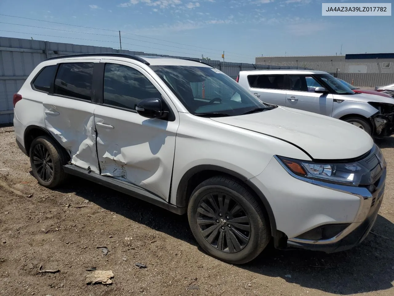 2020 Mitsubishi Outlander Se VIN: JA4AZ3A39LZ017782 Lot: 58415594