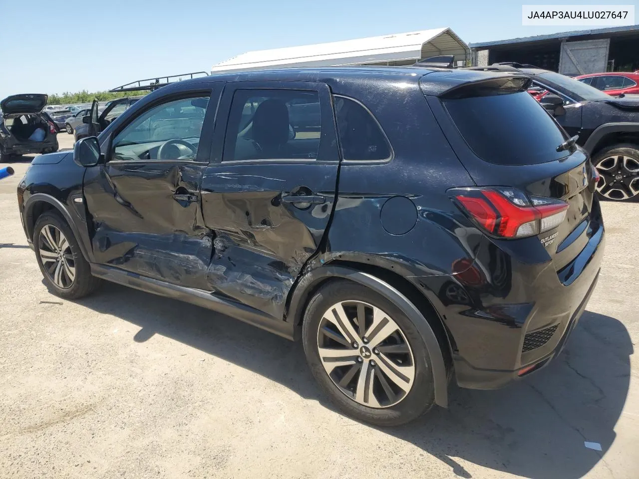 2020 Mitsubishi Outlander Sport Es VIN: JA4AP3AU4LU027647 Lot: 58513364