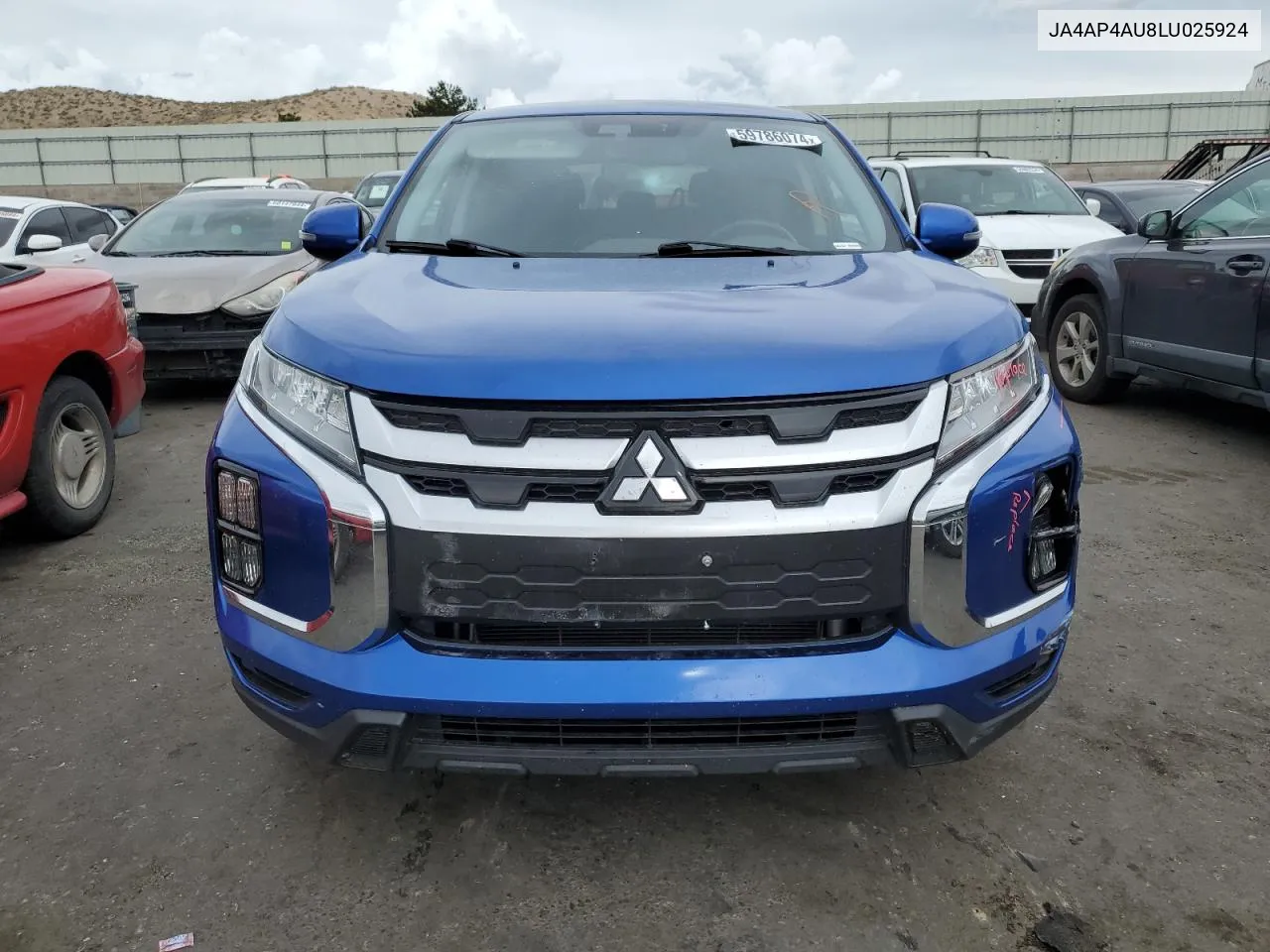 2020 Mitsubishi Outlander Sport Se VIN: JA4AP4AU8LU025924 Lot: 59786074