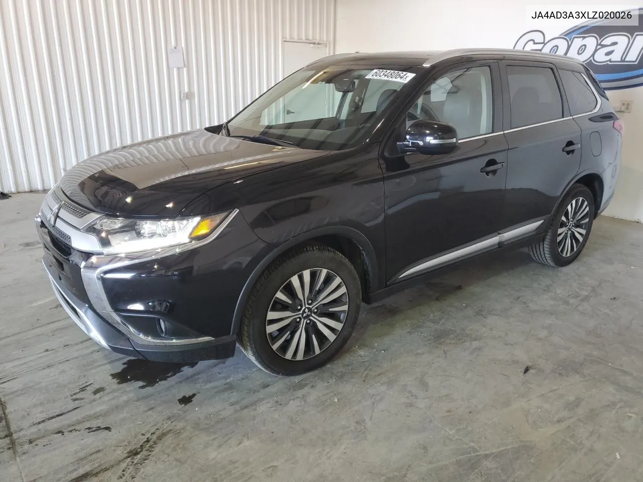 2020 Mitsubishi Outlander Se VIN: JA4AD3A3XLZ020026 Lot: 60348064