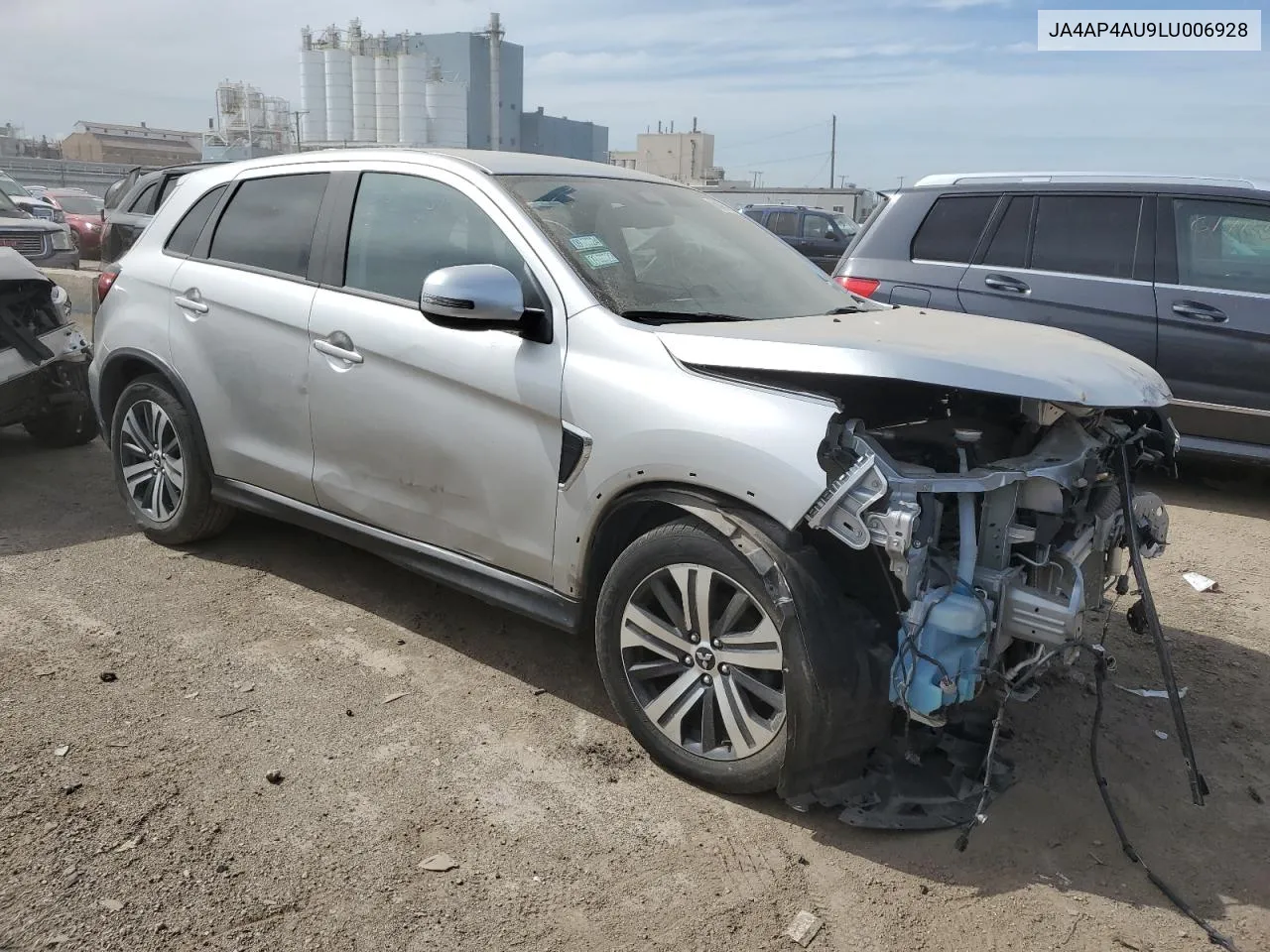 2020 Mitsubishi Outlander Sport Se VIN: JA4AP4AU9LU006928 Lot: 60484134