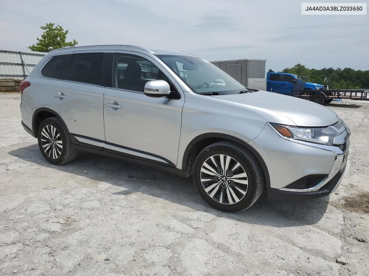 2020 Mitsubishi Outlander Se VIN: JA4AD3A38LZ033650 Lot: 60633114