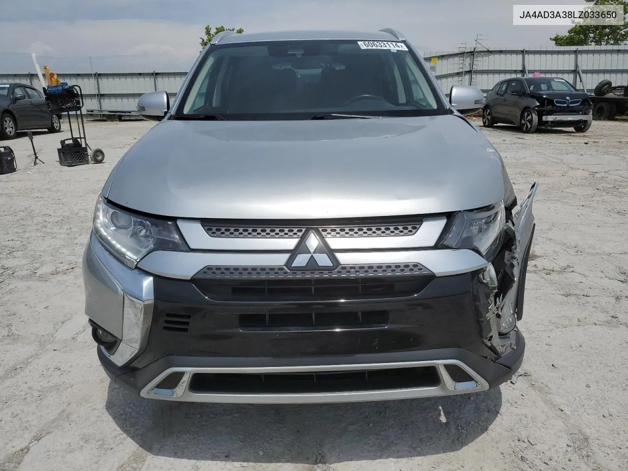 JA4AD3A38LZ033650 2020 Mitsubishi Outlander Se