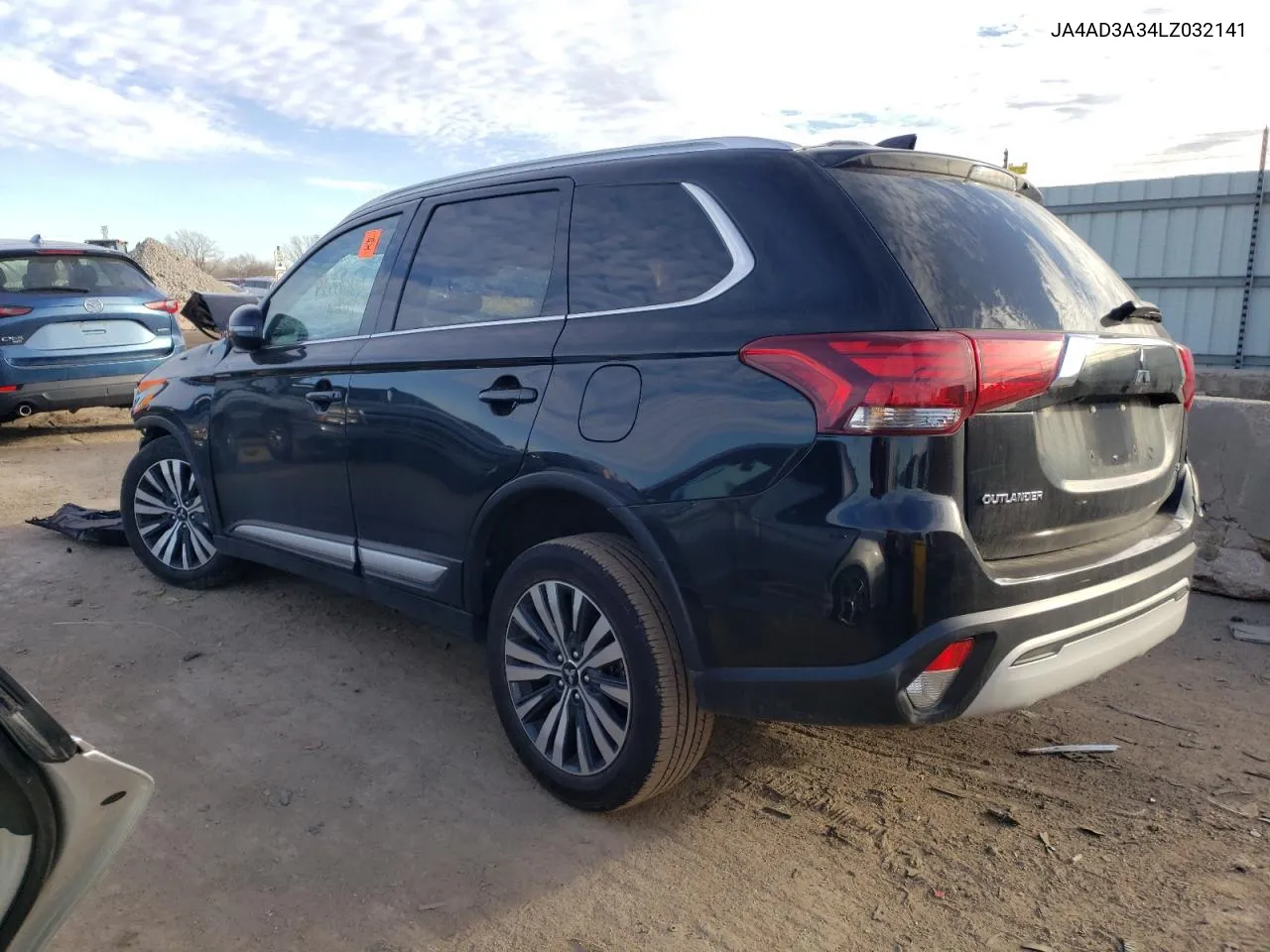 2020 Mitsubishi Outlander Se VIN: JA4AD3A34LZ032141 Lot: 60764094