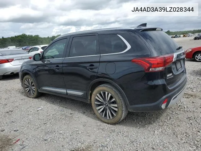 2020 Mitsubishi Outlander Se VIN: JA4AD3A39LZ028344 Lot: 60912694