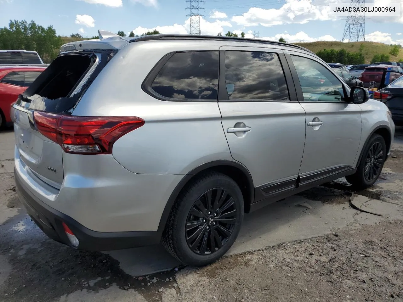 2020 Mitsubishi Outlander Se VIN: JA4AD3A30LJ000964 Lot: 61043524