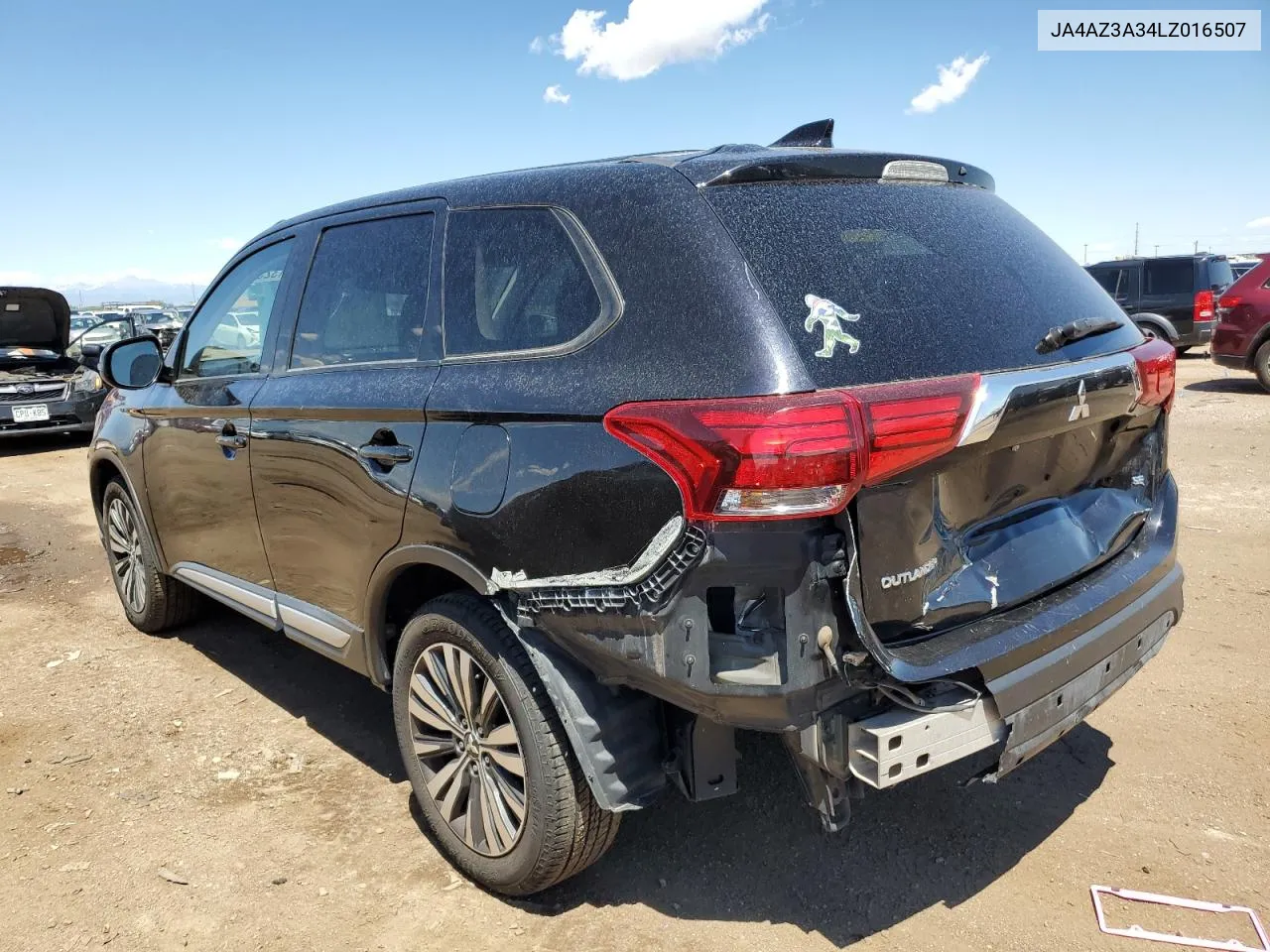 JA4AZ3A34LZ016507 2020 Mitsubishi Outlander Se