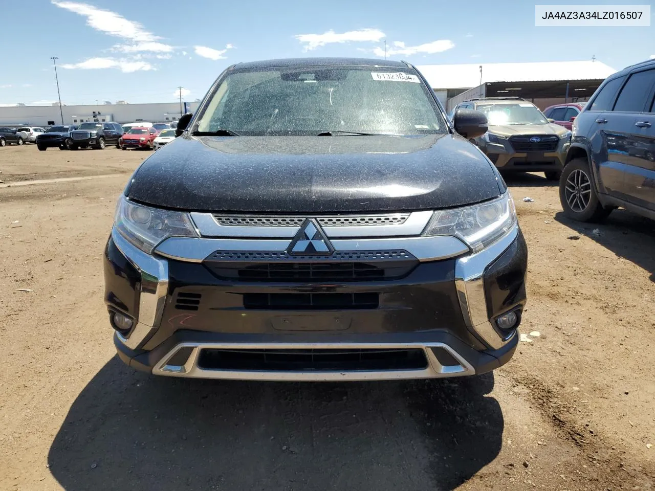 2020 Mitsubishi Outlander Se VIN: JA4AZ3A34LZ016507 Lot: 61323034