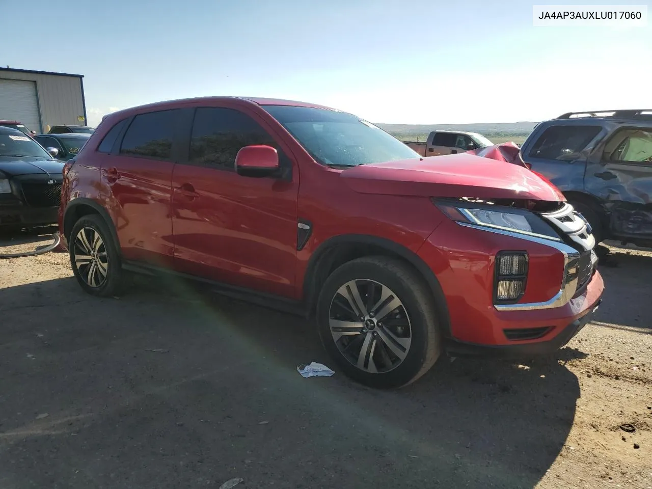 2020 Mitsubishi Outlander Sport Es VIN: JA4AP3AUXLU017060 Lot: 62260364