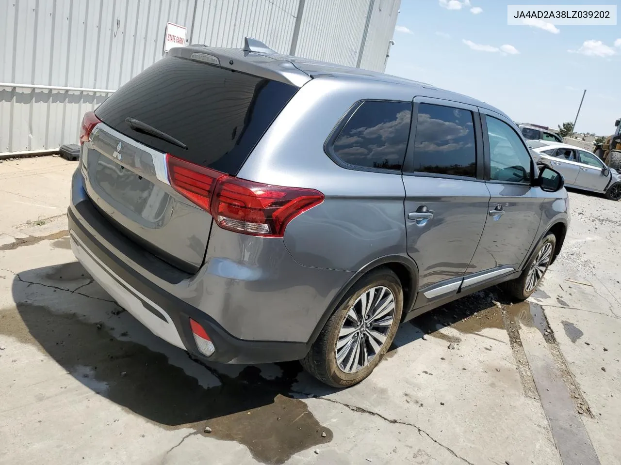 2020 Mitsubishi Outlander Es VIN: JA4AD2A38LZ039202 Lot: 62723584