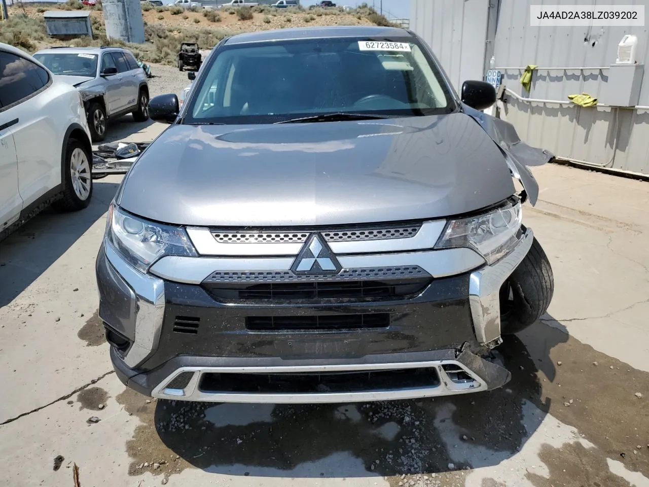 2020 Mitsubishi Outlander Es VIN: JA4AD2A38LZ039202 Lot: 62723584