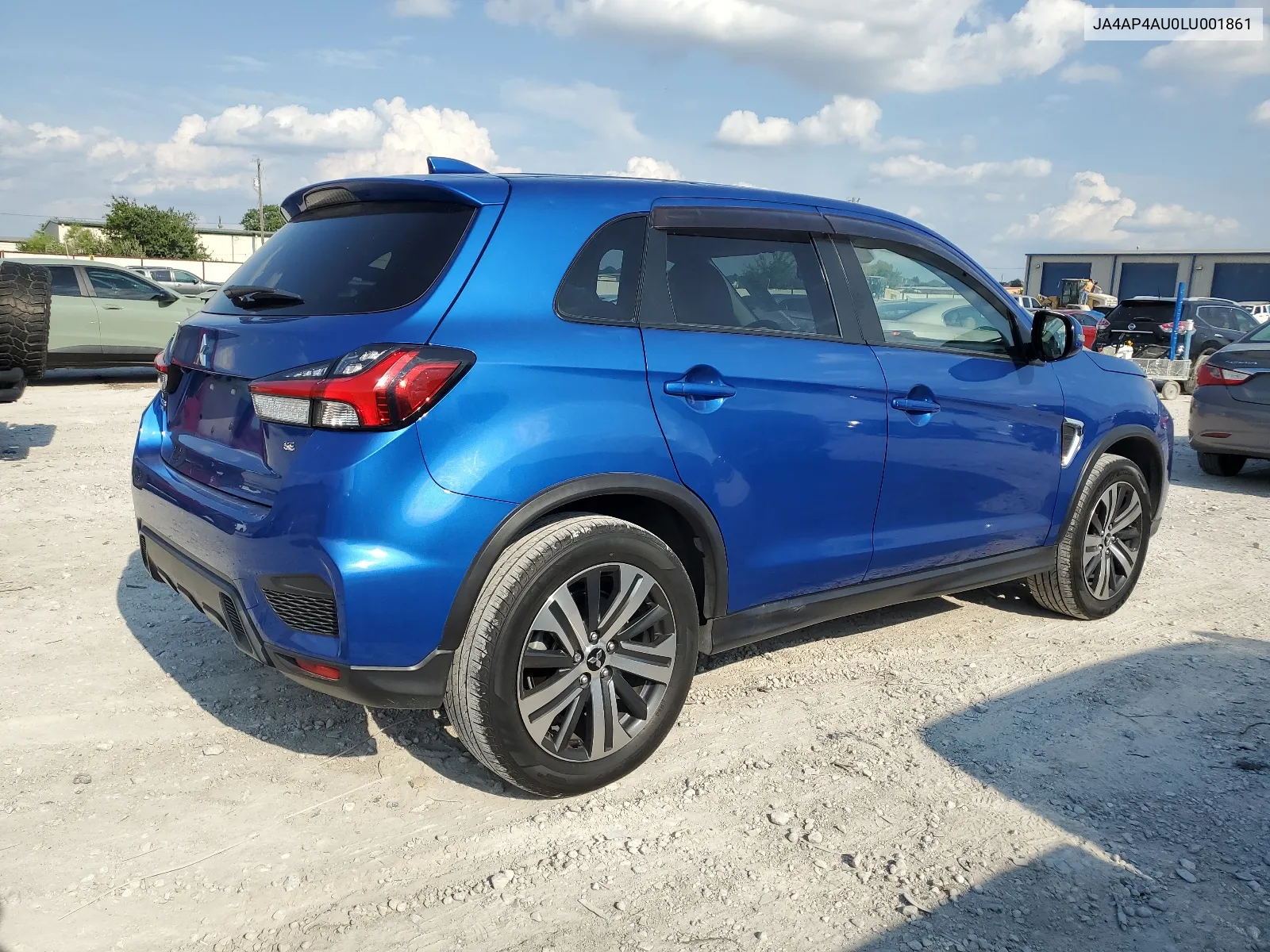 2020 Mitsubishi Outlander Sport Se VIN: JA4AP4AU0LU001861 Lot: 64301944