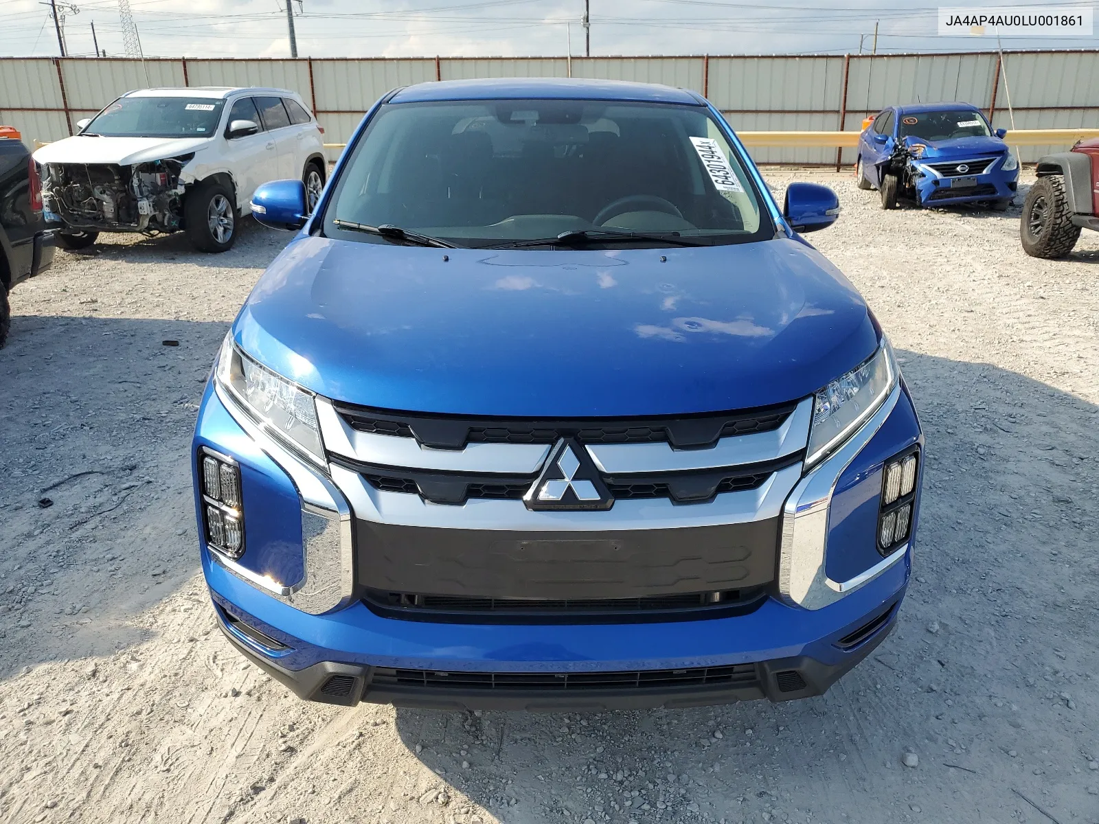 2020 Mitsubishi Outlander Sport Se VIN: JA4AP4AU0LU001861 Lot: 64301944