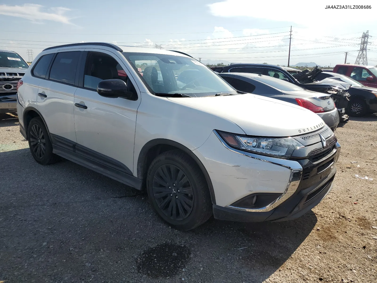 JA4AZ3A31LZ008686 2020 Mitsubishi Outlander Se